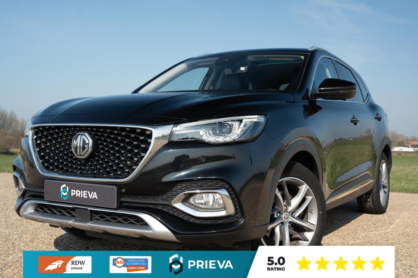 MG EHS - - 1.5 TGDI PHEV 258pk Luxury | Leder | Panoramadak | 360 camera - AutoWereld.nl