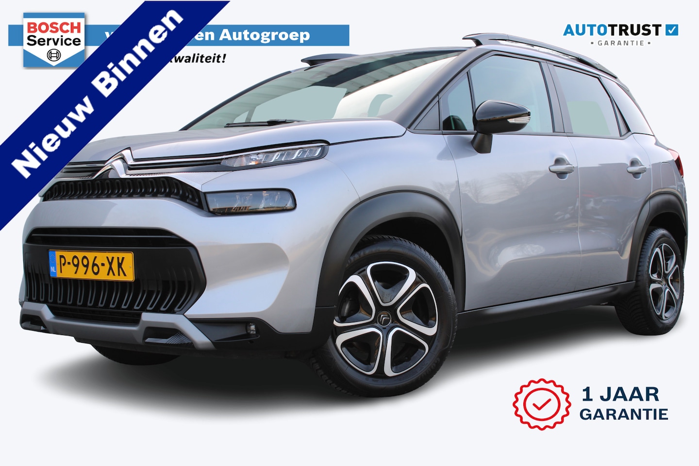 Citroën C3 Aircross - 1.2 PureTech Feel | Incl. 12 maanden garantie | Cruise control | Climate control | Apple c - AutoWereld.nl