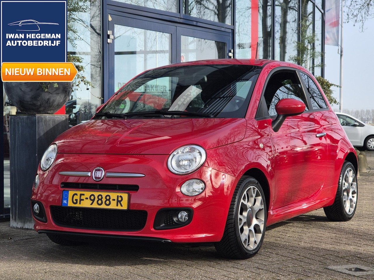 Fiat 500 - 0.9 TwinAir Turbo 500S | Climate Control | Parkeersensoren | Licht metalen velgen | Electr - AutoWereld.nl