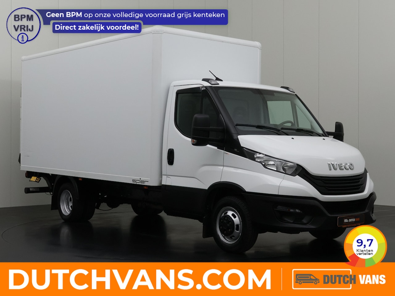 Iveco Daily - 35C16 Bakwagen | Laadklep | Euro6 | Airco | 3-Zits - AutoWereld.nl