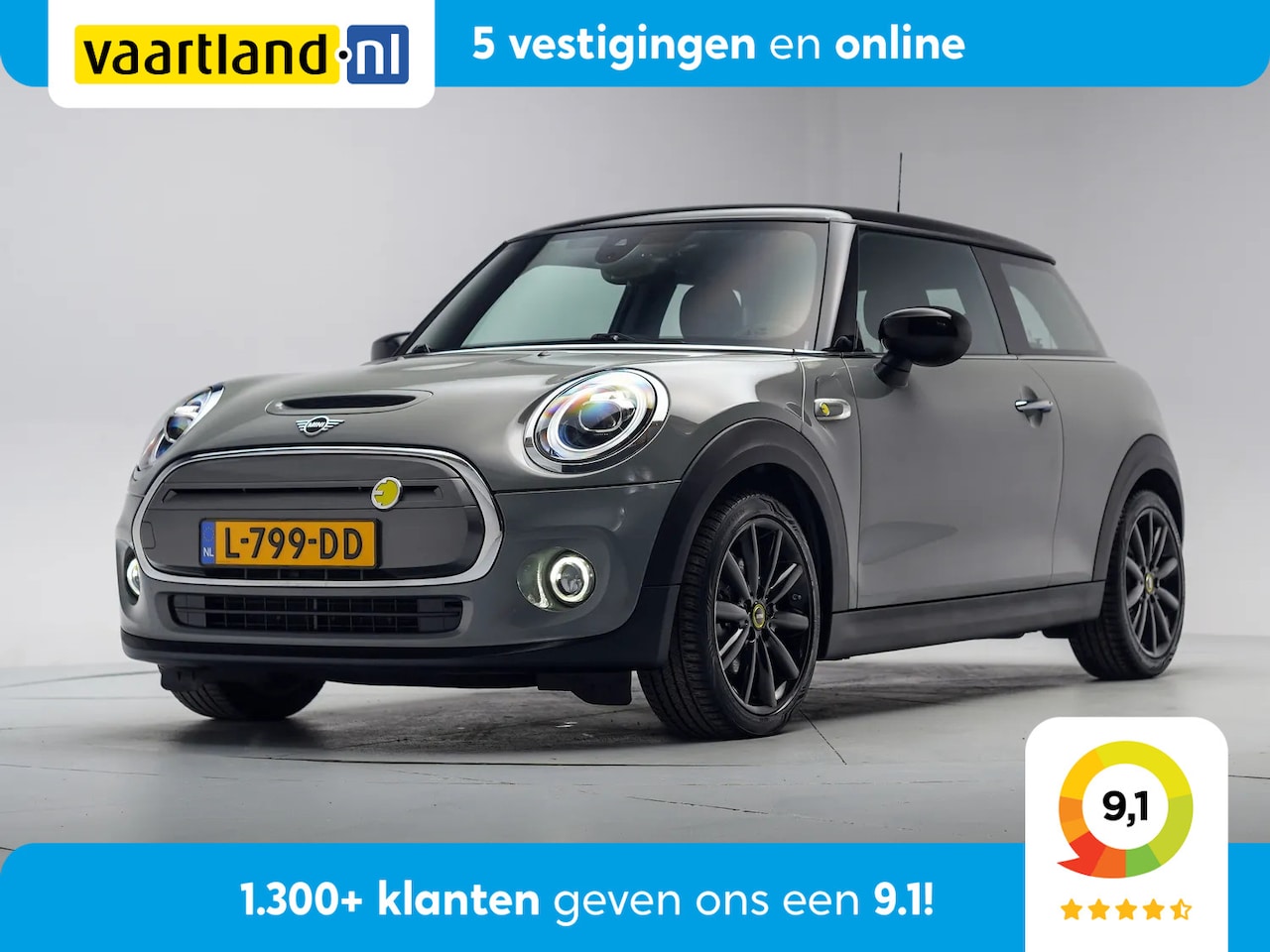 MINI Mini-Electric - Classic 33 kWh [ Navi Camera LED Sportstoelen Stoelverwarming ] - AutoWereld.nl
