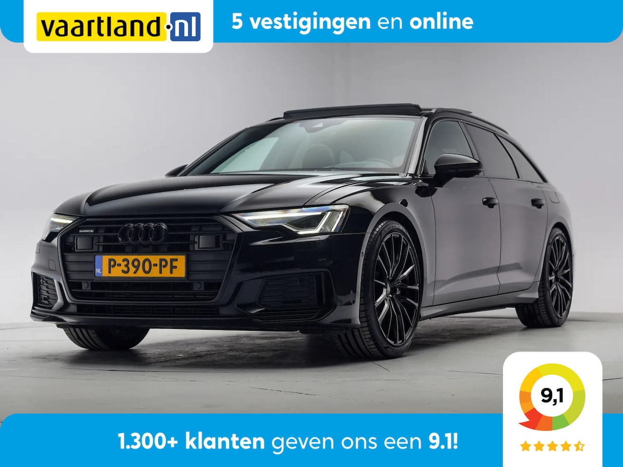 Audi A6 Avant - 55 TFSI e quattro S Line Competition [ Panorama Virtual Leder Head-up ] - AutoWereld.nl