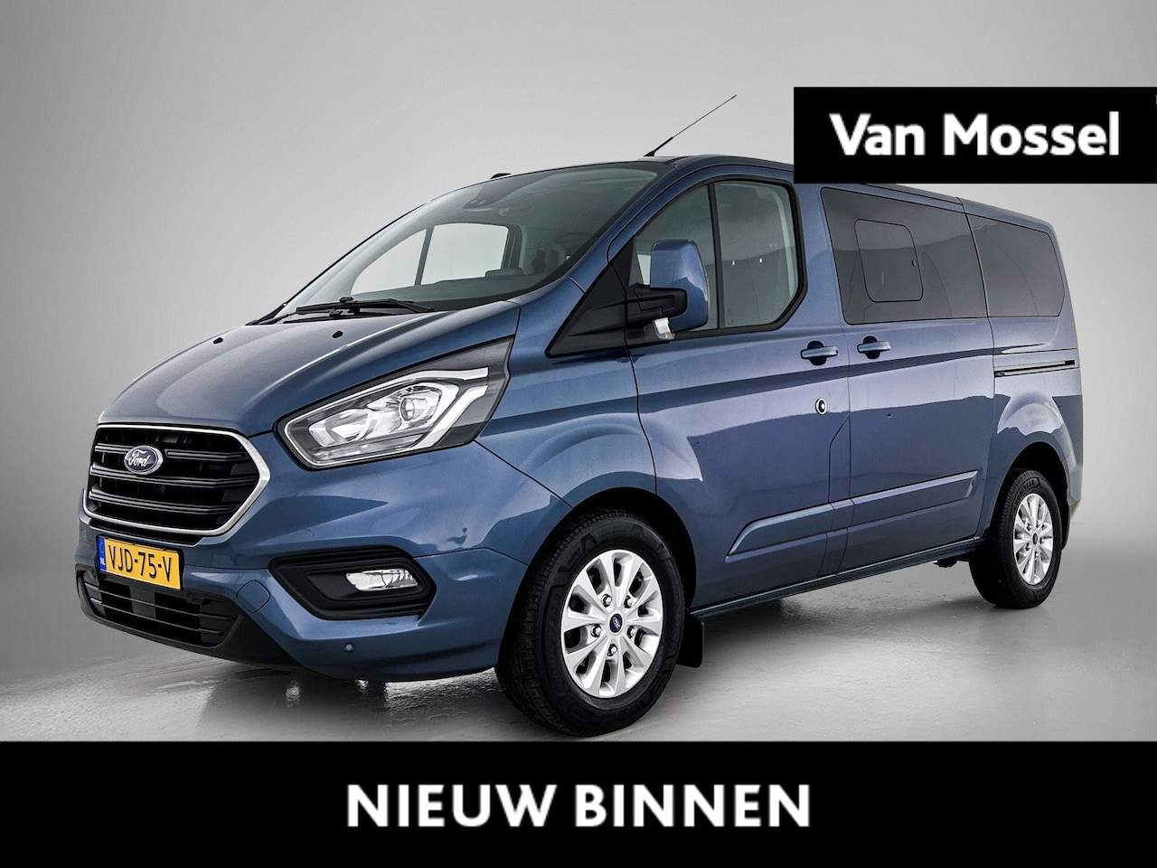 Ford Transit Custom - 300 2.0 TDCI L1H1 Limited DC | Automaat | Navi | CarPlay | Trekhaak | Camera | Stoelverwar - AutoWereld.nl