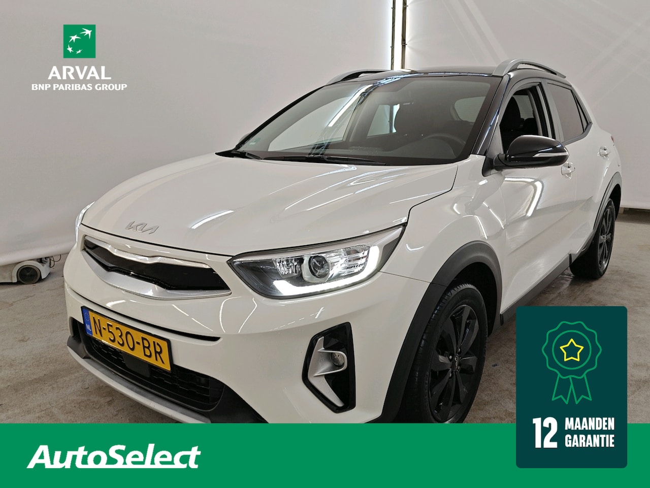 Kia Stonic - 1.0 T-GDi MHEV 120pk Automaat DynamicPlusLine | Trekhaak | Navi | CarPlay | 16" velgen | K - AutoWereld.nl