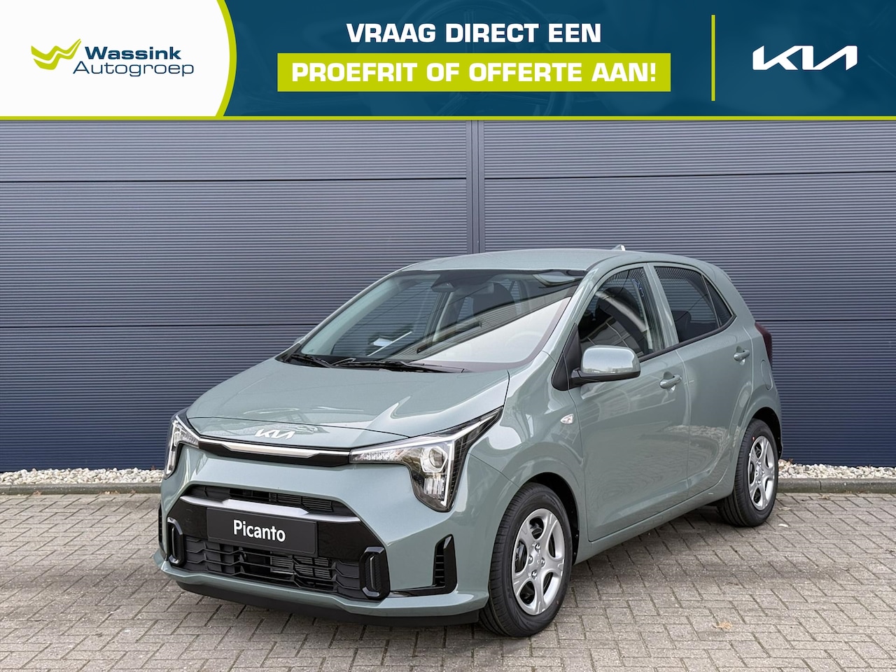 Kia Picanto - 1.0 GDi 68pk 4-zits DynamicLine | Navigatie | Camera | Parkeersensoren achter \ DIRECT LEV - AutoWereld.nl