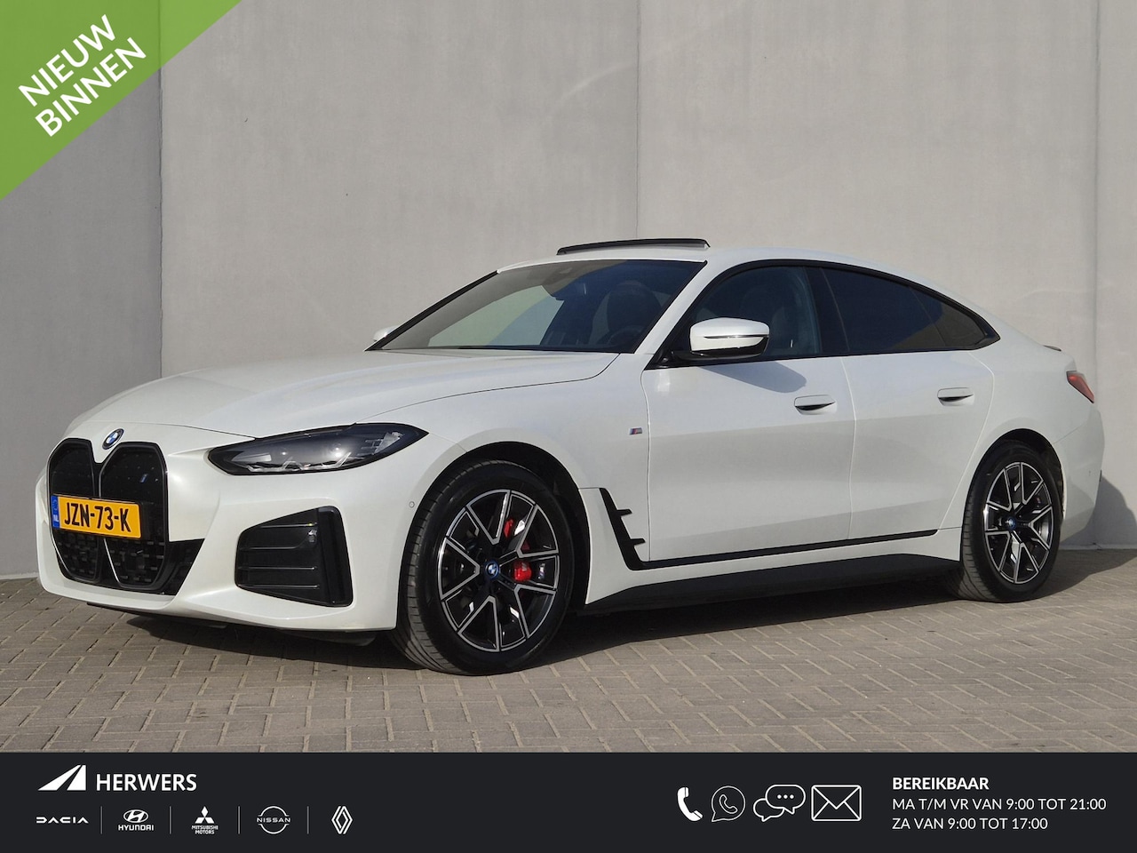 BMW i4 - eDrive35 M Sport Edition 70 kWh Automaat / Accu SOH 100% / CCS snellader / Dealer onderhou - AutoWereld.nl