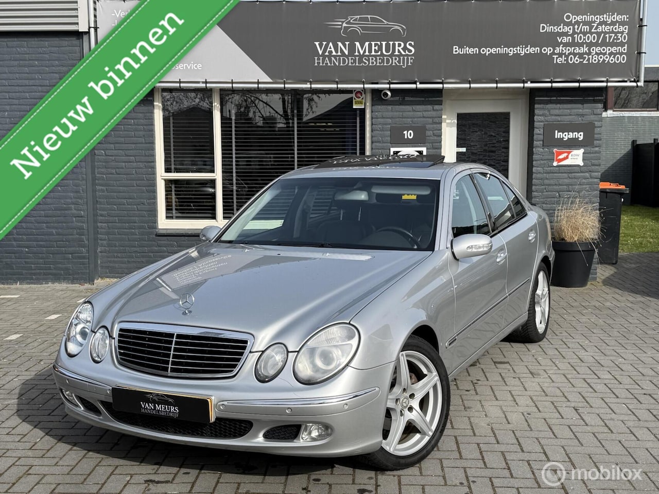 Mercedes-Benz E-klasse - 200 CDI Classic 200 CDI Classic, Airco, schuifdak, leder, trekhaak, apk 12-2026 - AutoWereld.nl