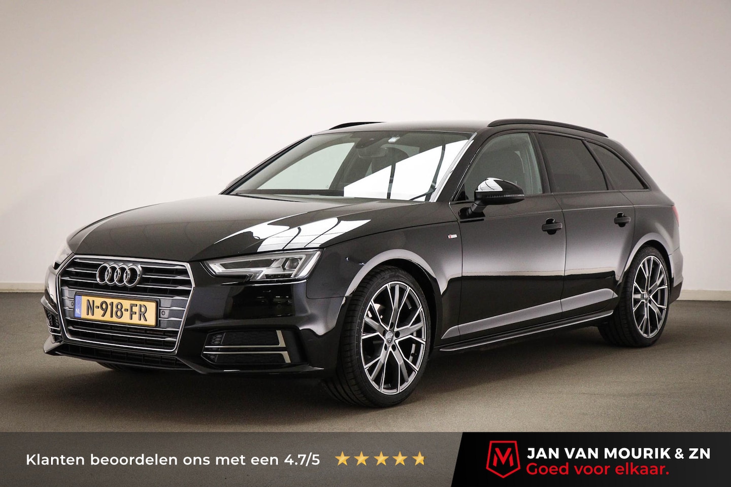 Audi A4 Avant - 2.0 TFSI MHEV Sport S line black edition | TREKHAAK | STOELVERWARMING | CAMERA | 19" - AutoWereld.nl