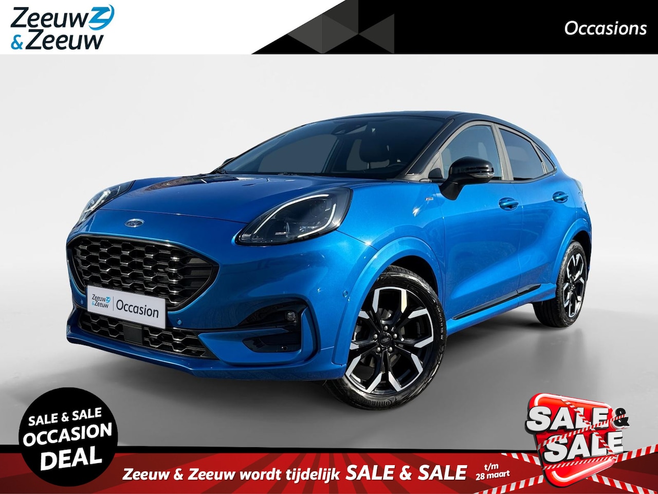 Ford Puma - 1.0 EcoBoost Hybrid ST-Line X | Driver Assistance Pack | Achteruitrijcamera | Apple Carpla - AutoWereld.nl