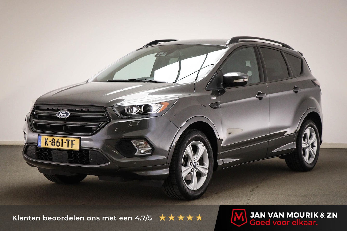 Ford Kuga - 1.5 EcoBoost ST Line | DRIVER ASSISTANCE PACK |  STUURVERWARMING | APPLE |TREKHAAK - AutoWereld.nl