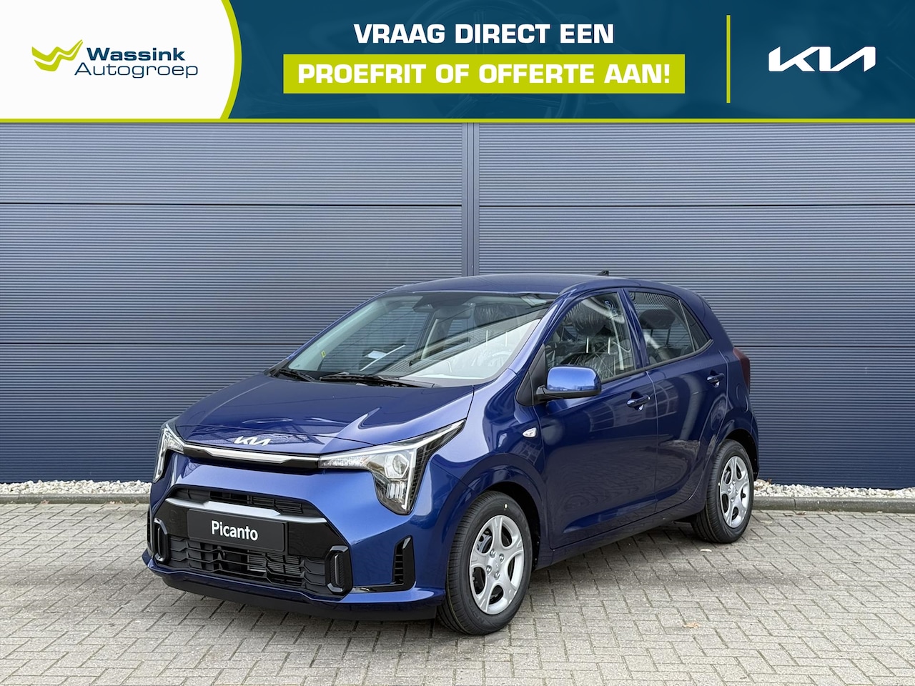 Kia Picanto - 1.0 GDi 68pk 4-zits DynamicLine | Navigatie | Camera | Parkeersensoren achter \ DIRECT LEV - AutoWereld.nl