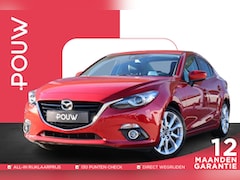Mazda 3 - 3 2.0 GT-M 120pk AUT | Navigatie | Xenon | Head-up | Trekhaak Afneembaar | Leder