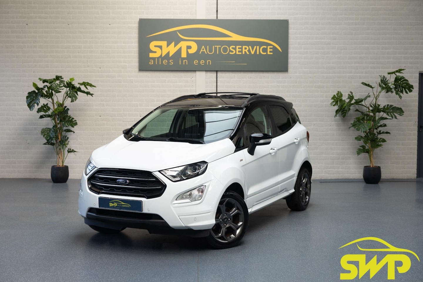 Ford EcoSport - 1.0 EcoBoost St-line | Navi via app | Schuifdak | Cruise | PDC v+a | Dodehoek | Led | Dakd - AutoWereld.nl
