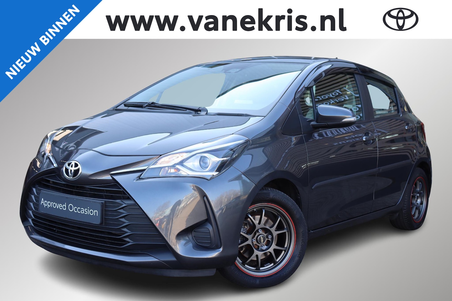 Toyota Yaris - 1.0 VVT-i Aspiration 1.0 VVT-i Aspiration, Trekhaak - AutoWereld.nl