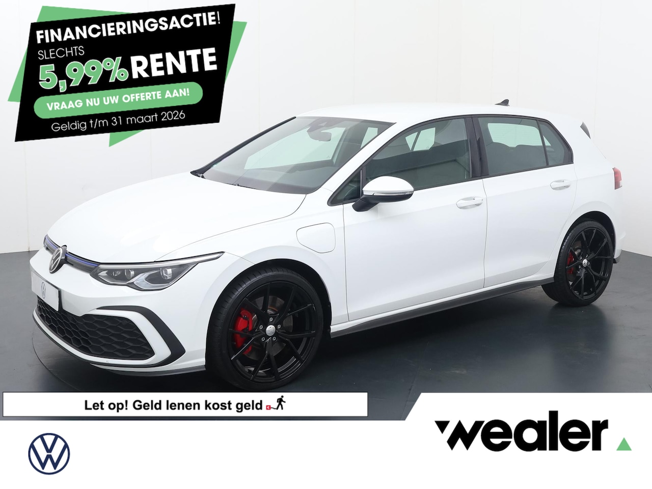 Volkswagen Golf - 1.4 eHybrid GTE | 245 PK | SoH 89% | Climate control | Adaptive cruise control | 18" LM ve - AutoWereld.nl