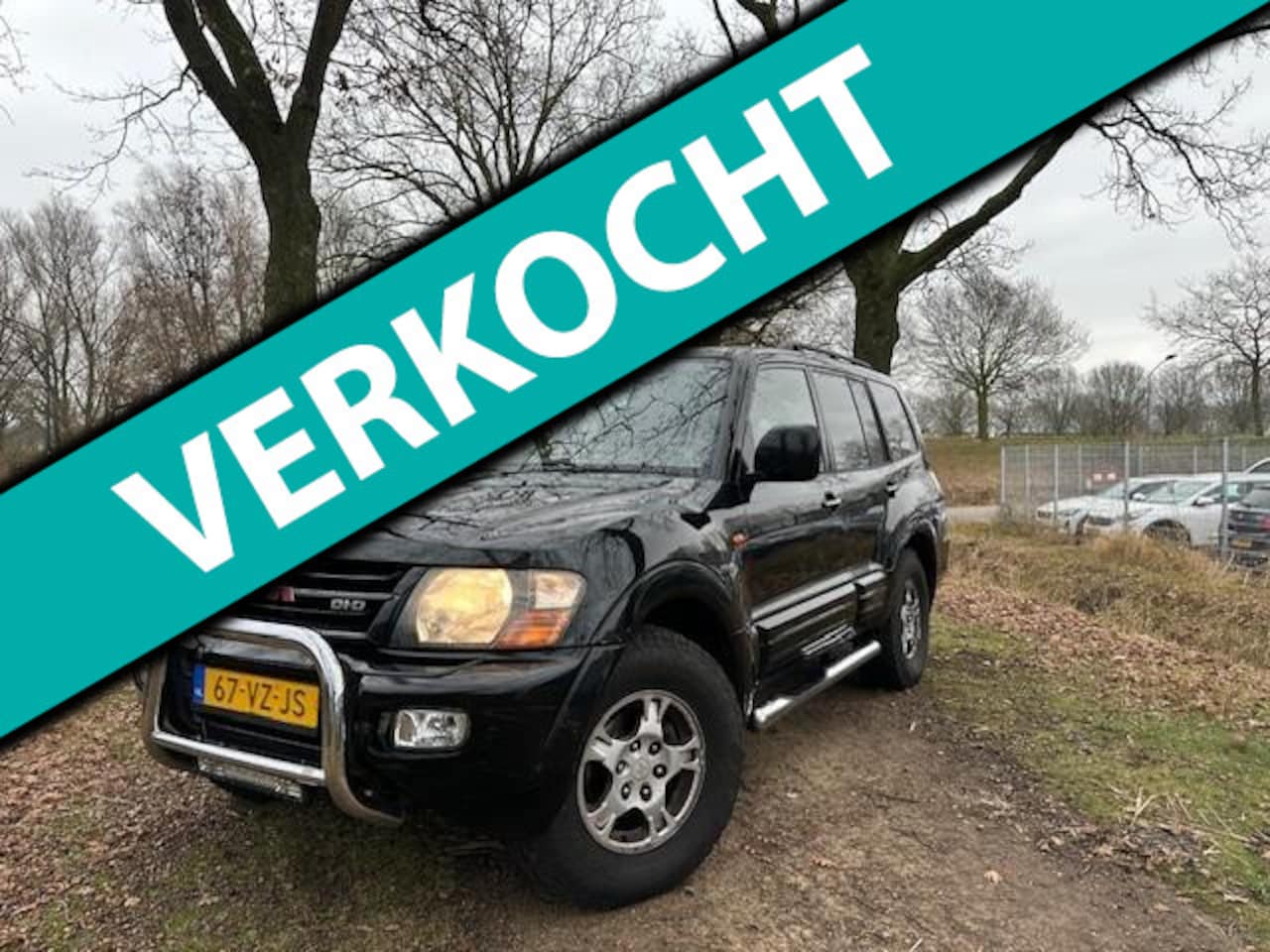 Mitsubishi Pajero - Mitsubishi Pajero 3.2 DI-D 4x4 – Lange Uitvoering – Grijs Kenteken – Top onderhouden - AutoWereld.nl