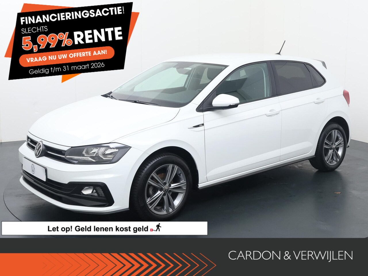 Volkswagen Polo - 1.0 TSI R-Line Edition | 95 PK | Cruisecontrol | Achteruitrijcamera | App-Connect | Naviga - AutoWereld.nl