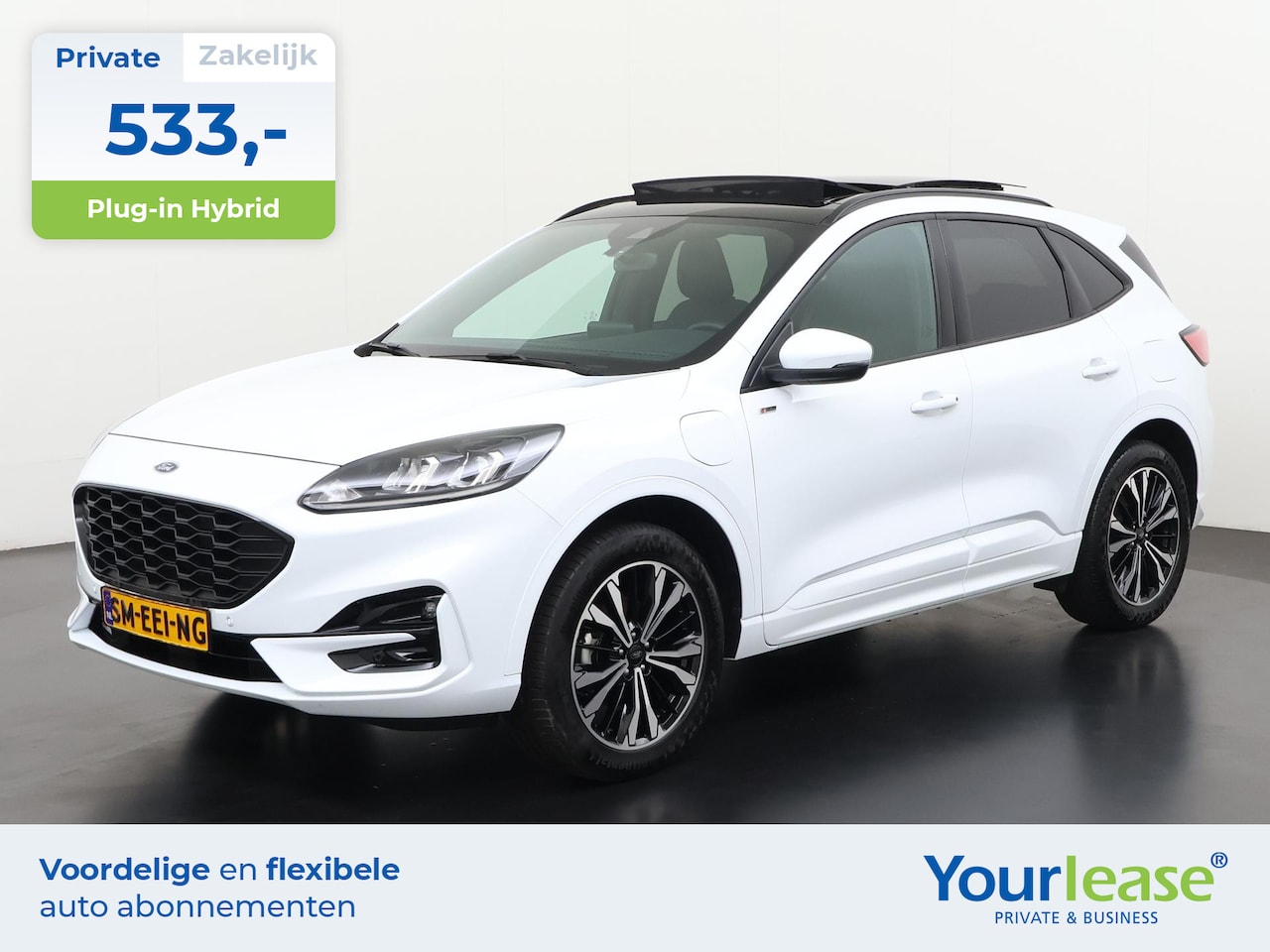 Ford Kuga - 2.5 PHEV ST-Line | All-in 533,- Private Lease | Direct uit voorraad - AutoWereld.nl