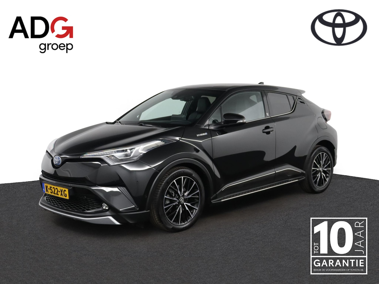 Toyota C-HR - 1.8 Hybrid Executive Ultimate | Treekplanken | JBL Audio | Parkeer sensoren | Leer | Navig - AutoWereld.nl