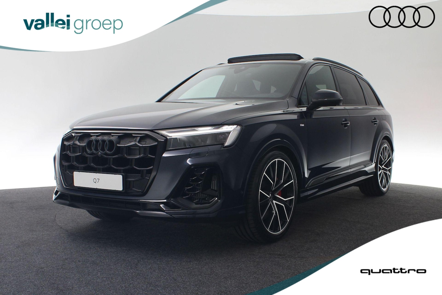 Audi Q7 - 55 TFSI e 394 pk quattro Pro Line S Tiptronic | Luchtvering | Trekhaak | Panoramadak | Ban - AutoWereld.nl