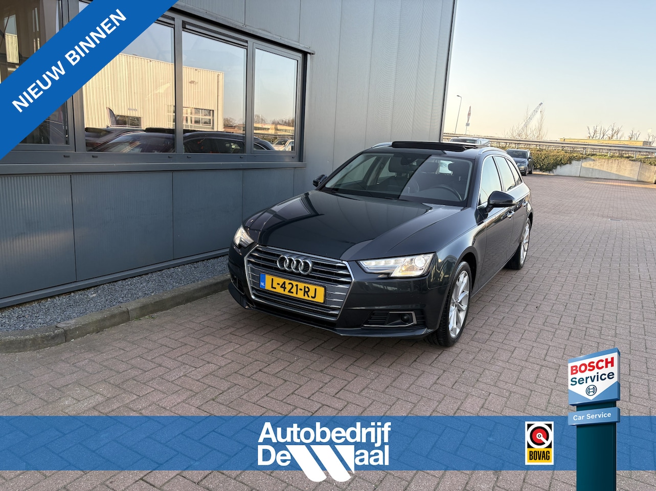 Audi A4 Avant - 2.0 TFSi 140KW S-Tronic Ultra Sport Pro Line SCHUIFDAK/LEDER/VIRTUAL/CAMERA/DODEHOEK/ADAPT - AutoWereld.nl