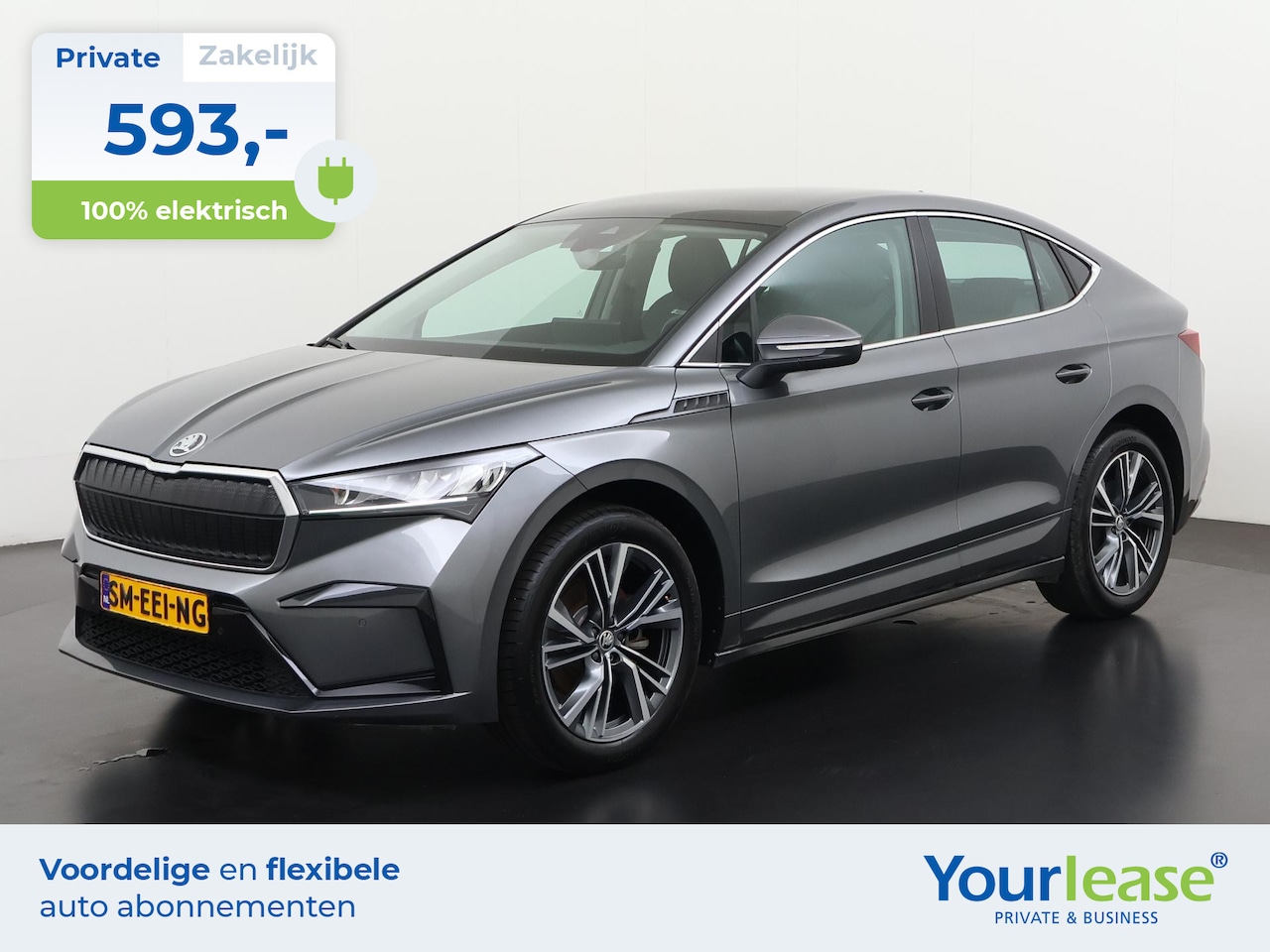 Skoda Enyaq Coupé iV - 60 | All-in 593,- Private Lease | Direct uit voorraad - AutoWereld.nl