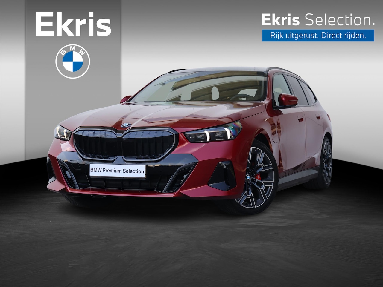 BMW 5-serie Touring - 530e M Sportpakket Pro/ Stuurwiel verwarmd/ Comfort Access/ Elektrische Trekhaak/ panorama - AutoWereld.nl