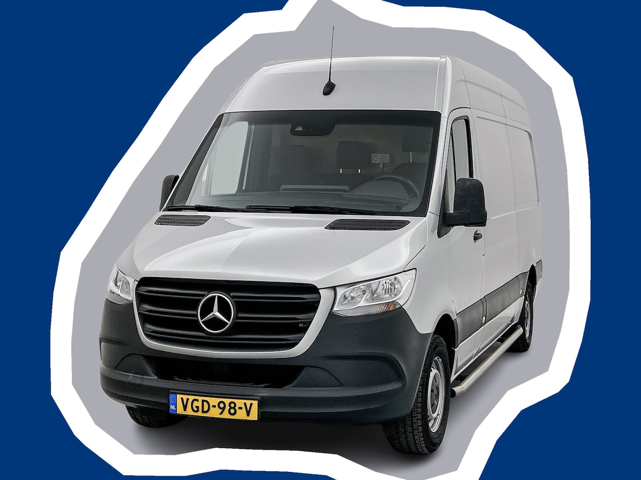 Mercedes-Benz Sprinter - 316 2.2 CDI L2H2 Inrichting Navigatie Camera 220v omvormer Geveerde stoel - AutoWereld.nl
