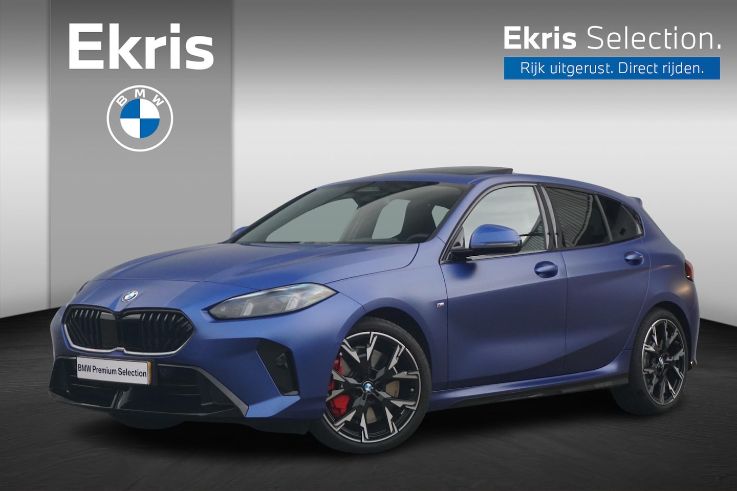 BMW 1-serie - 123 xDrive M Sport Pro | Panoramadak / Head-up / Harman Kardon / Elektrische Stoelen met g - AutoWereld.nl