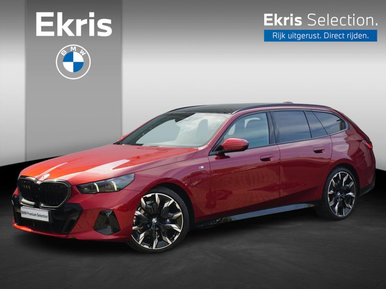 BMW 5-serie Touring - 530e M Sport Pro | Trekhaak / Comfortstoelen Elektrisch met geheugen / Panoramadak / Head- - AutoWereld.nl