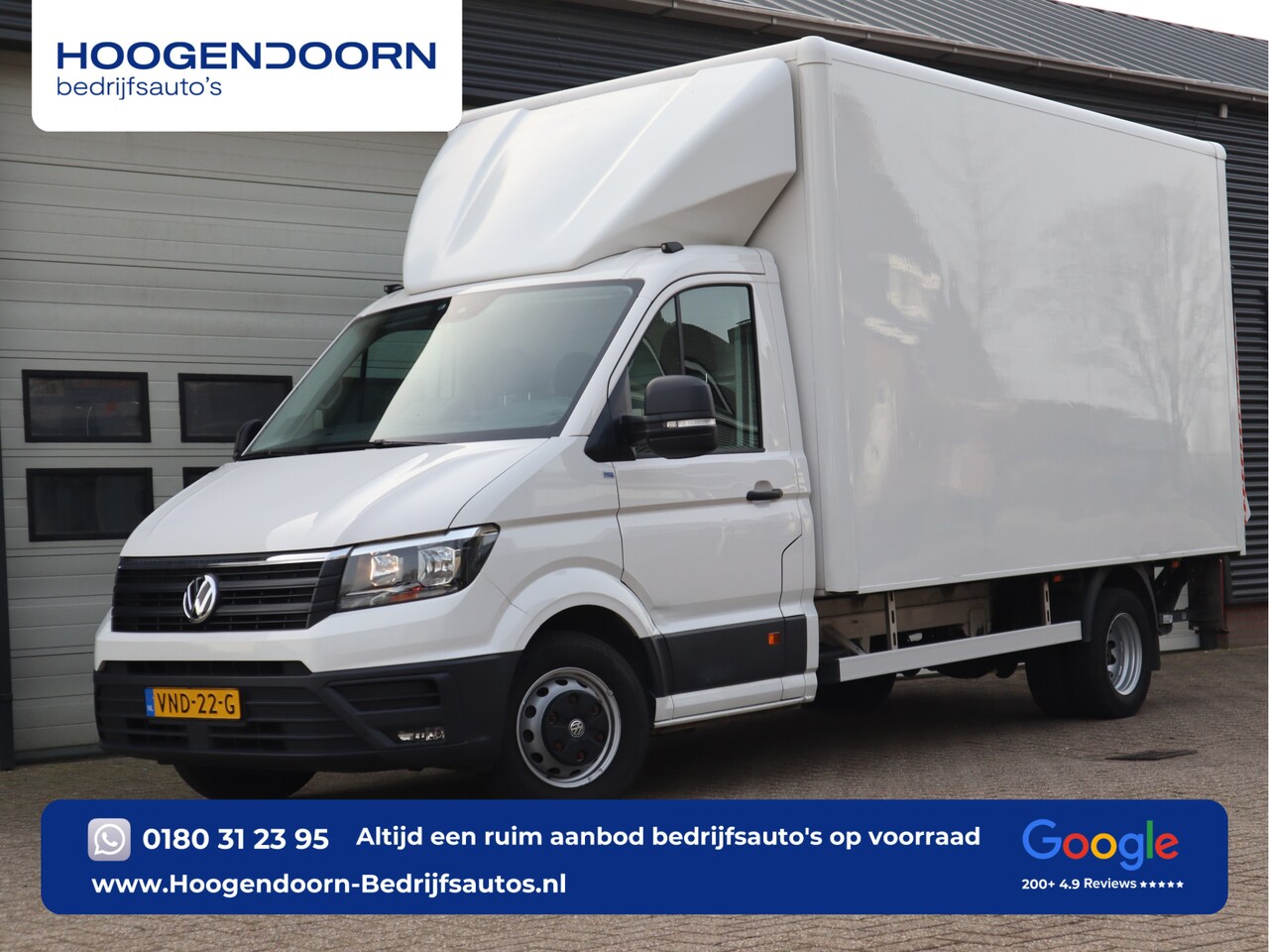 Volkswagen Crafter - 50 2.0 TDI 177pk DSG-Automaat - Bakwagen Laadklep Meubelbak - AutoWereld.nl