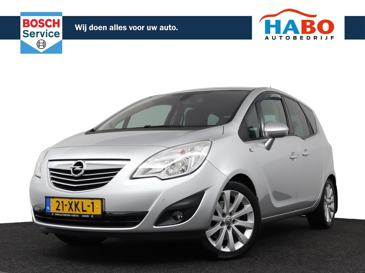 Opel Meriva - 1.4 TURBO COSMO 140PK ECC/CRUISE/NAV/REGEN.SENS/PARK.SENS/LMV/MIST.LAMP - AutoWereld.nl