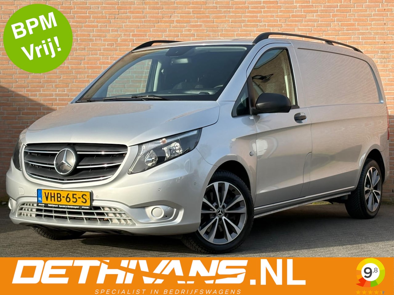 Mercedes-Benz Vito - 119CDI 190PK 9G-Tronic / Distronic / Climate / Euro6 - AutoWereld.nl