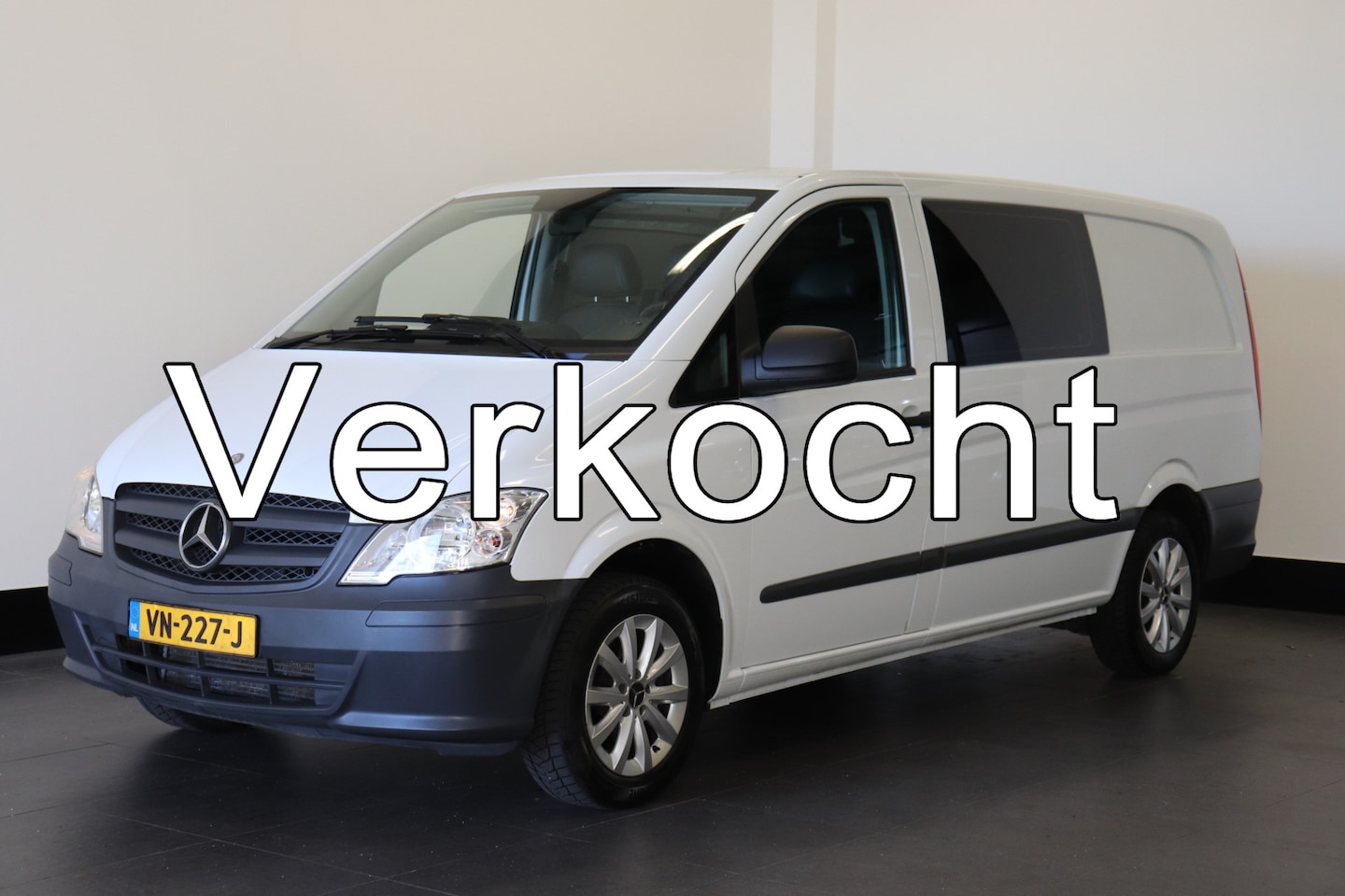 Mercedes-Benz Vito - 110 CDI Dubbele Cabine Lang - Airco - Navi - Camera - Trekhaak  - € 8.900,-  Marge - AutoWereld.nl