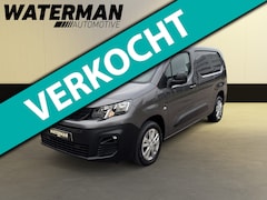 Peugeot Partner - 1.2 PURETECH ASPHALT 131PK AUTOMAAT L2H1 3-ZITS/CRUISE/CAMERA/KEYLESS/BENZINE