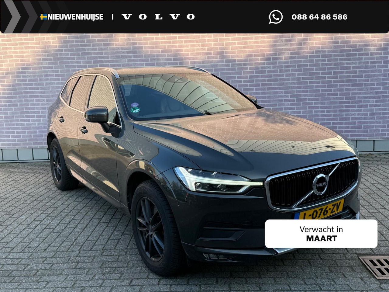 Volvo XC60 - 2.0 B5 Momentum Exclusive | Leder | Exterior Styling| Trekhaak | getint glas | Camera | Ad - AutoWereld.nl