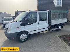 Ford Transit - 330L 2.2 TDCI PICK UP DC AIRCO 6-Pers. APK 10-2026