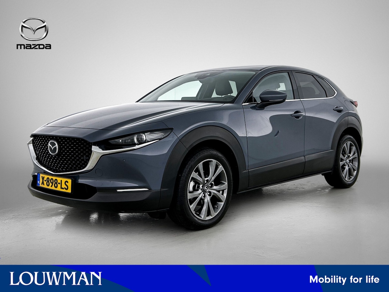 Mazda CX-30 - 2.0 e-SkyActiv-X M Hybrid Luxury / Camera / Leder int. / Elec. achterklep / Bose sound - AutoWereld.nl