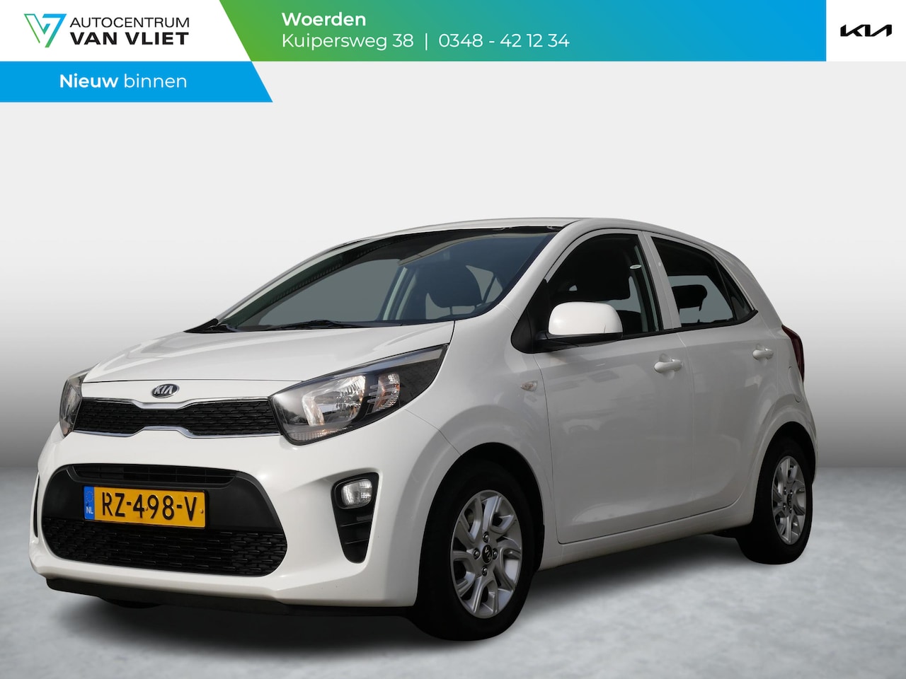 Kia Picanto - 1.0 CVVT ComfortPlusLine Navigator | Gratis Cruise Control | - AutoWereld.nl
