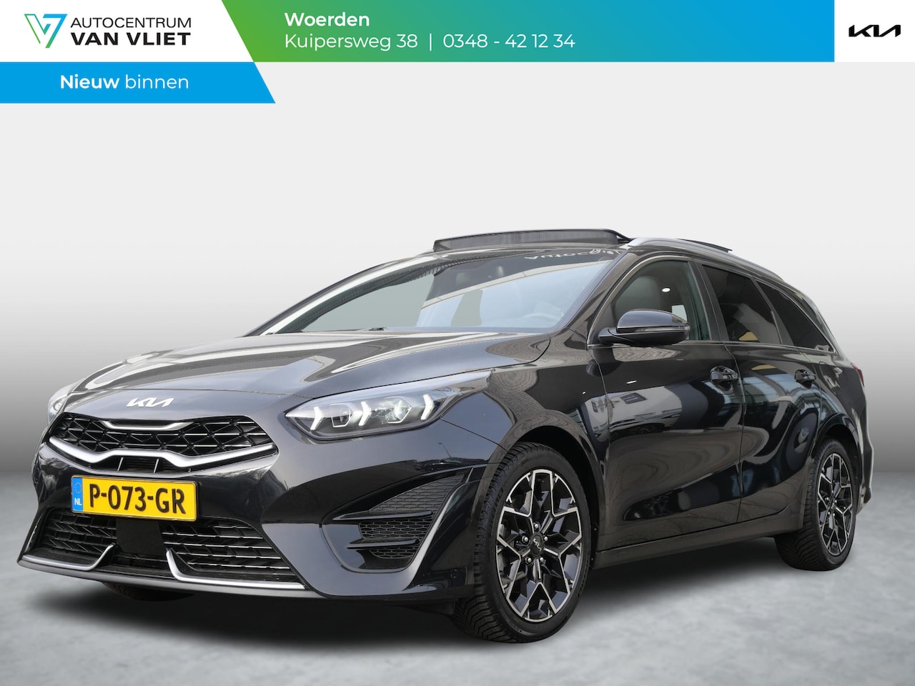 Kia Cee'd Sportswagon - Ceed 1.0 T-GDi GT-Line | Open Dak | Stoel-Stuurverwarming | 17''LM | Navi | Carplay | - AutoWereld.nl