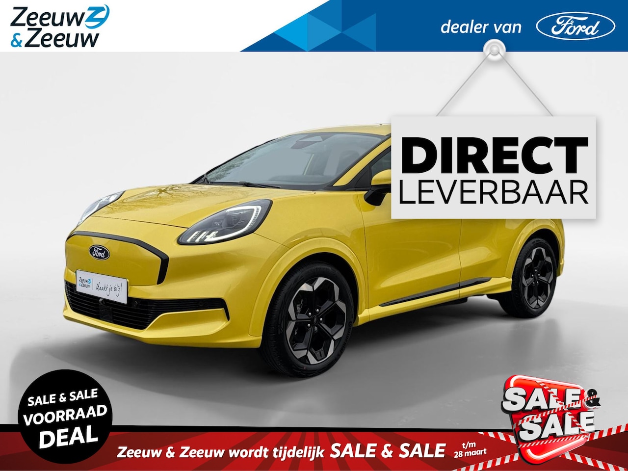 Ford Puma Gen-E - Premium 44 kWh | Direct Leverbaar | Prijs Inclusief €4000,- Ford Voordeel | Automaat | 360 - AutoWereld.nl