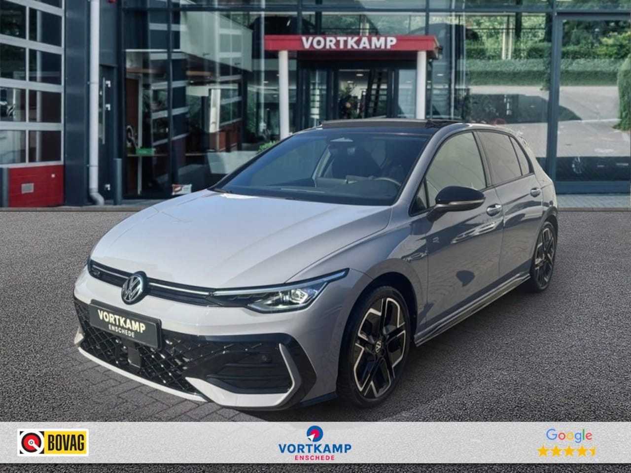 Volkswagen Golf - 1.5 eTSI R-LINE PANO-DAK/CAMERA/ACC/STOEL+STUURVERW - AutoWereld.nl