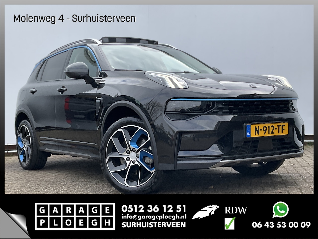 Lynk & Co 01 - 1.5 262pk Plug-in Carplay Adapt.Cruise Black - AutoWereld.nl