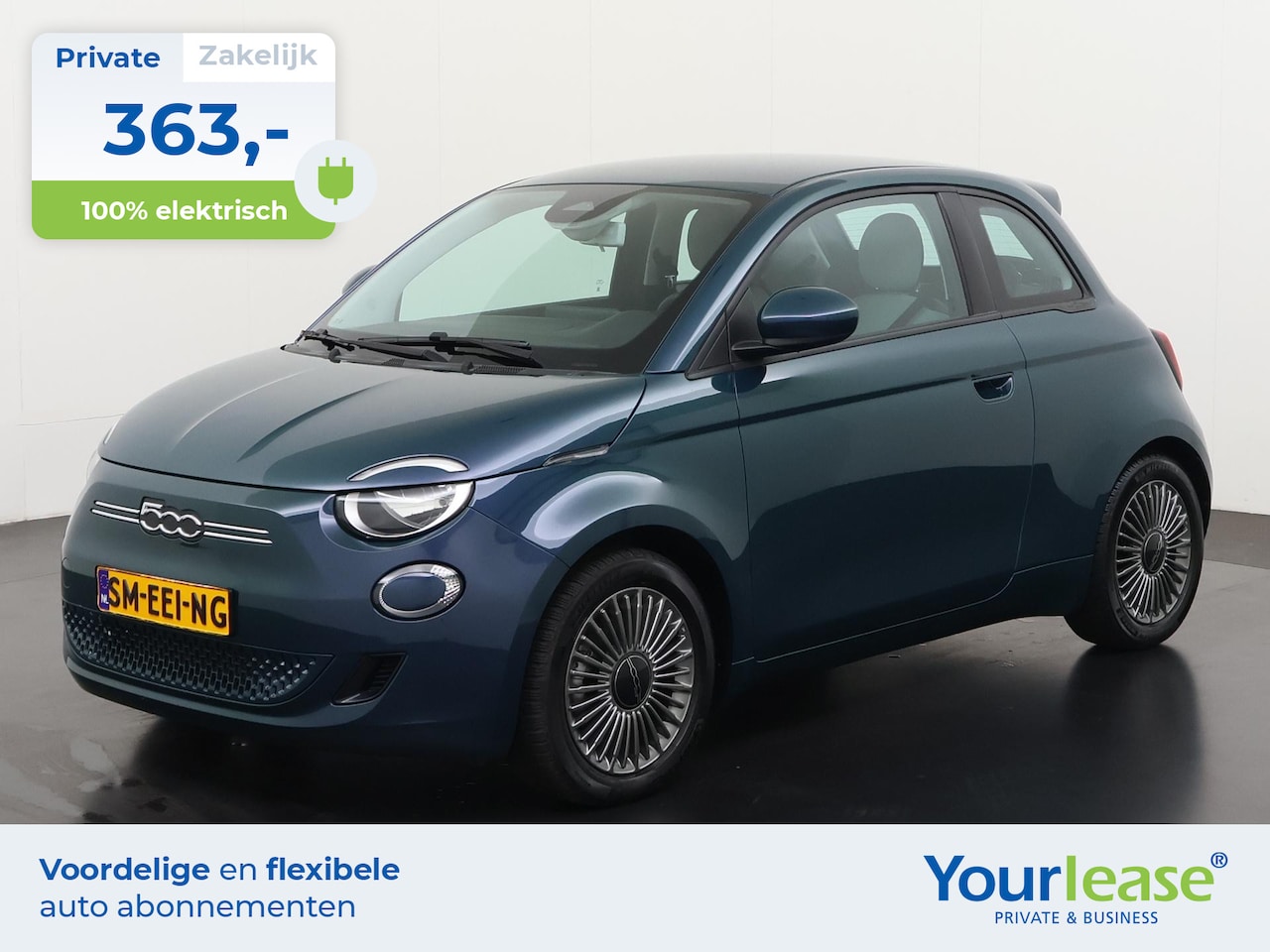 Fiat 500 - Icon 42 kWh | All-in 363,- Private Lease | Direct uit voorraad - AutoWereld.nl