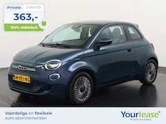 Fiat 500 - Icon 42 kWh | All-in 363, - Private Lease | Direct uit voorraad