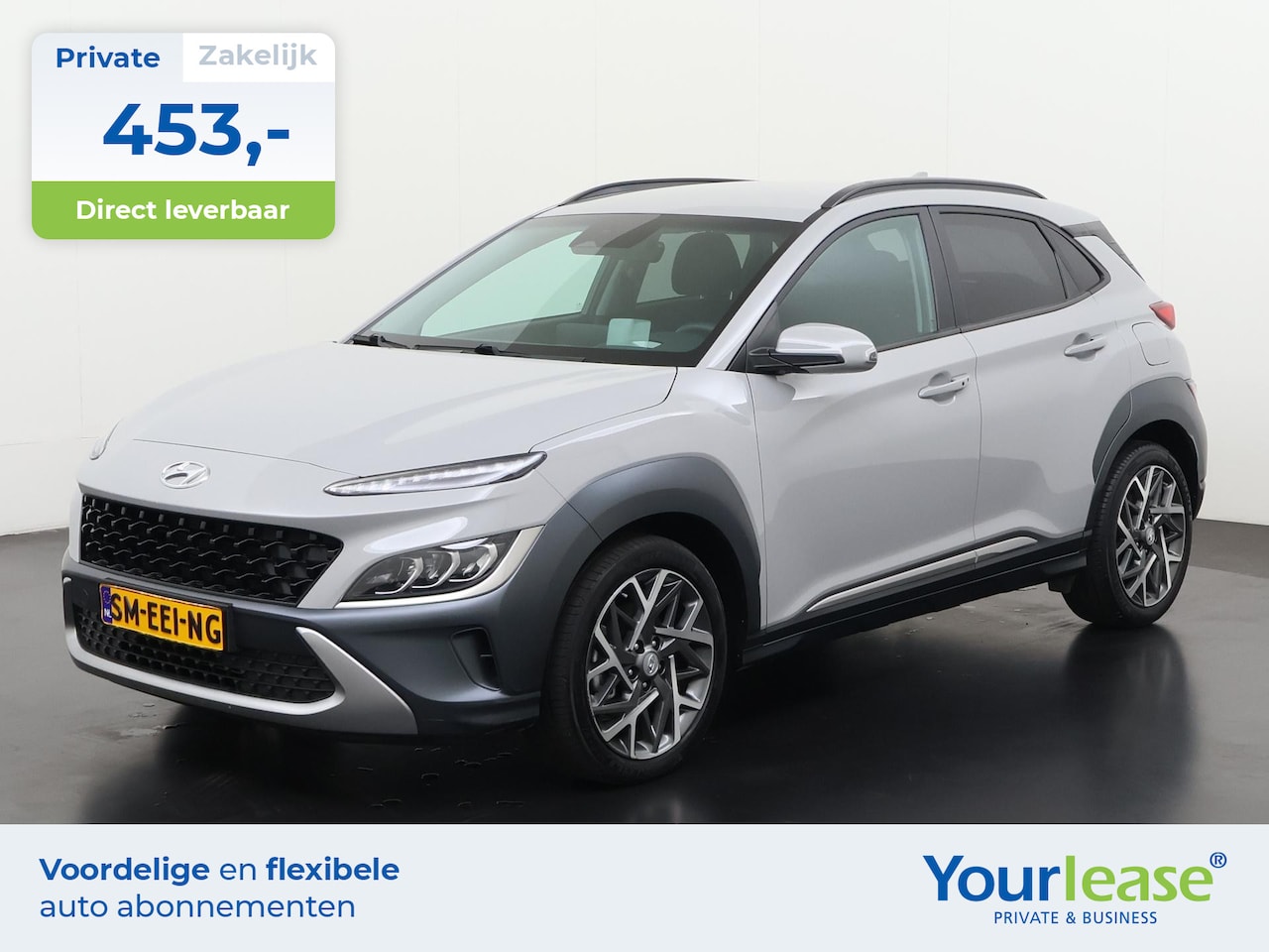 Hyundai Kona - 1.6 GDI HEV Fashion | All-in 453,- Private Lease | Direct uit voorraad - AutoWereld.nl