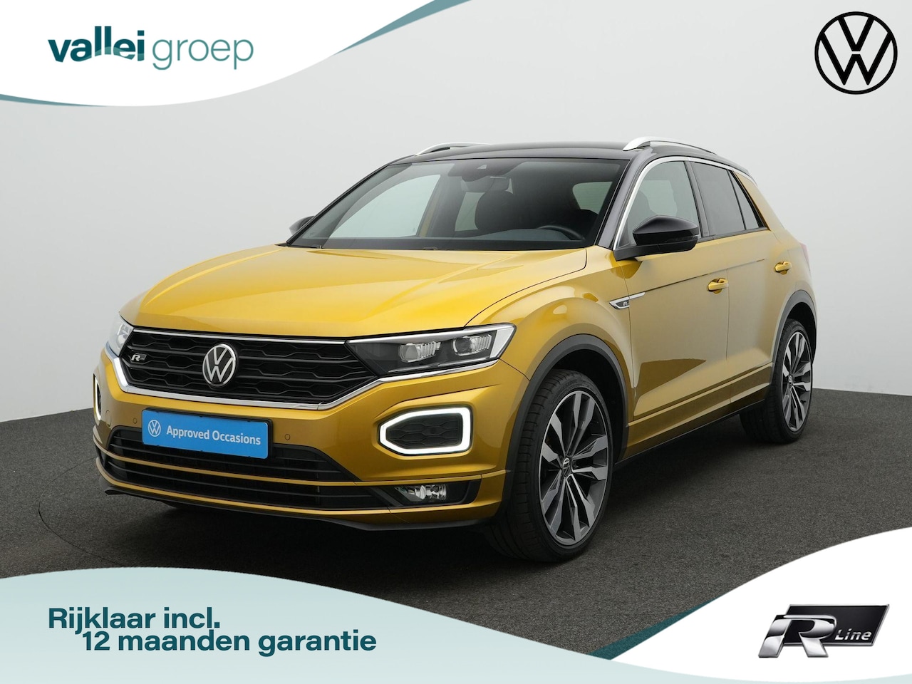 Volkswagen T-Roc - 1.5 TSI 150 pk DSG Sport Business R / R-Line | Trekhaak | Achteruitrijcamera | Navigatie - AutoWereld.nl