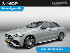 Mercedes-Benz C-klasse - 300 e Business Solution AMG | Burmester | Memory | Panoramadak |Distronic| 360 camera|Nigh