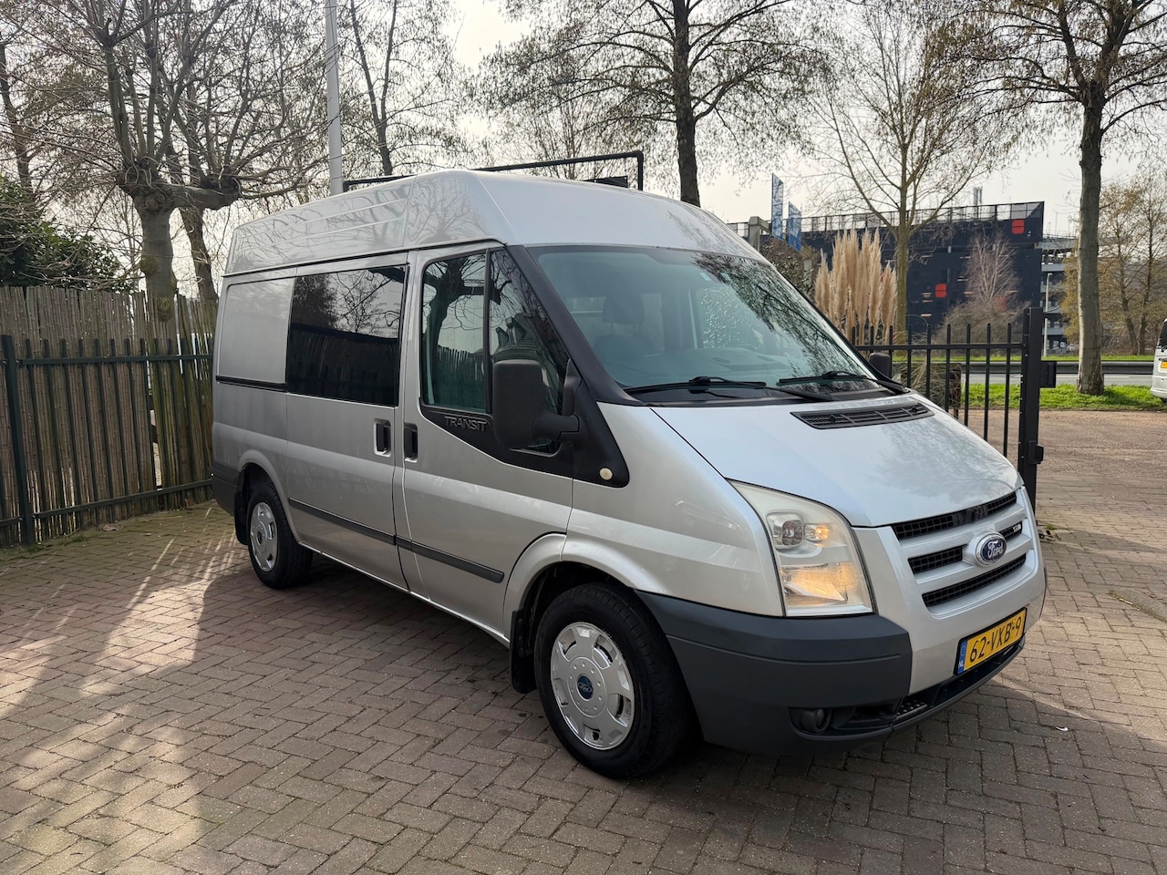 Ford Transit - 260S 2.2 TDCI SHD DC H2 Airco 6Pers MARGE - AutoWereld.nl