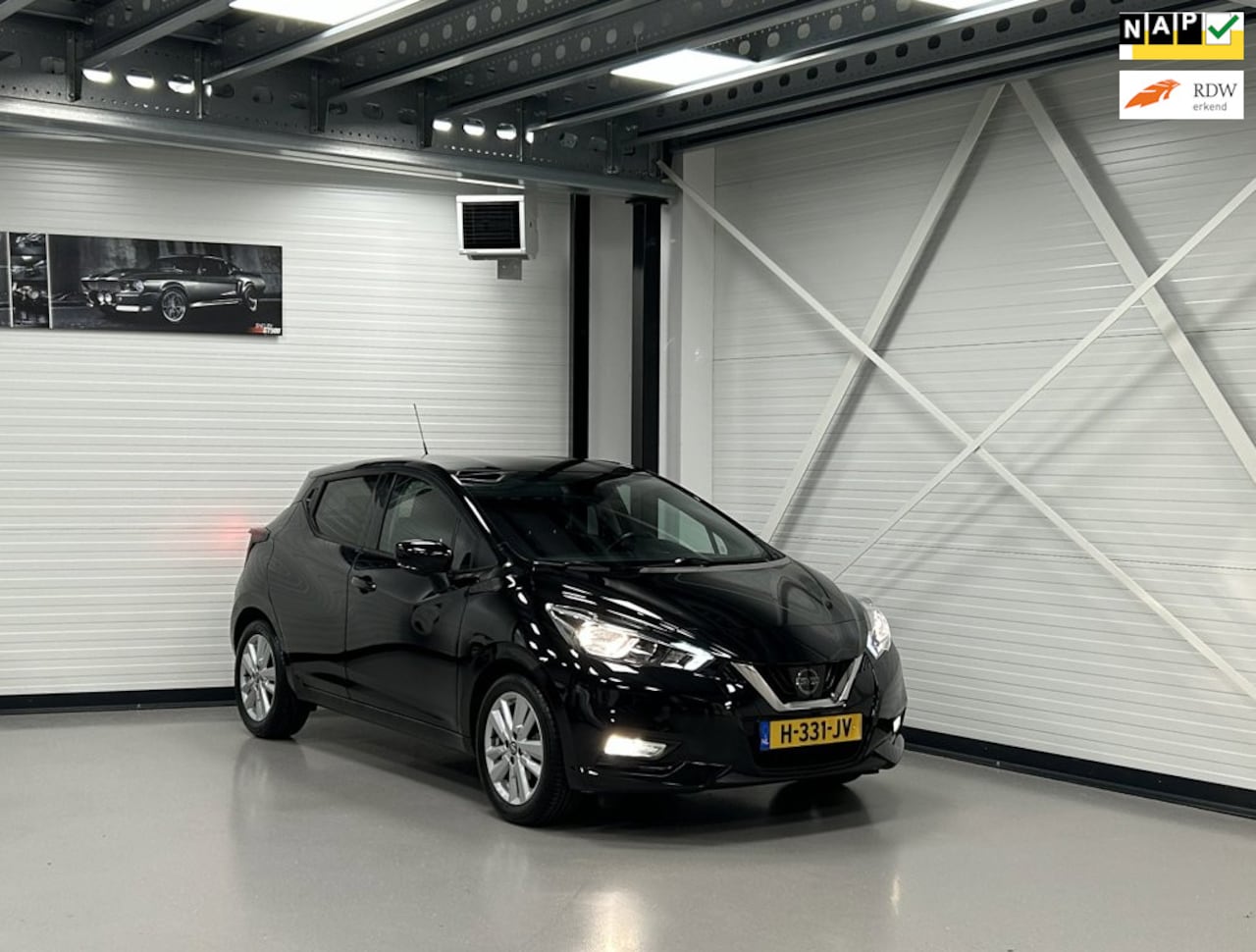 Nissan Micra - 1.0 IG-T N-Connecta Nav/Cam/PDC/Cruise/MultiMedia/CarPlay/LMvelgen - AutoWereld.nl